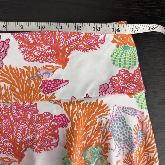 Jude Connally Skort Womens Small Coral Reef Seahorse Starfish Tropical Golf Prep - Picture 6 of 8